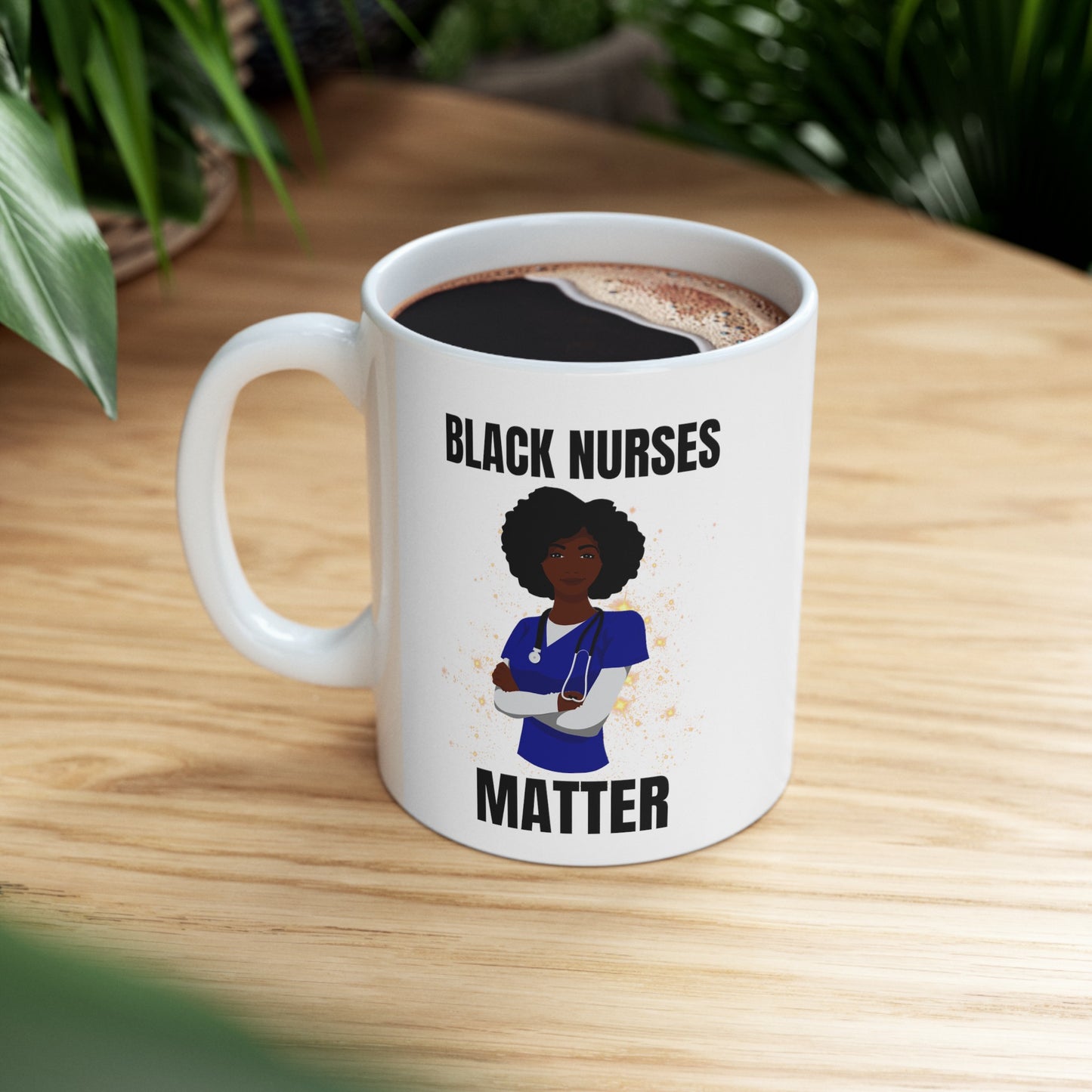 Black Nurses Matter Mug