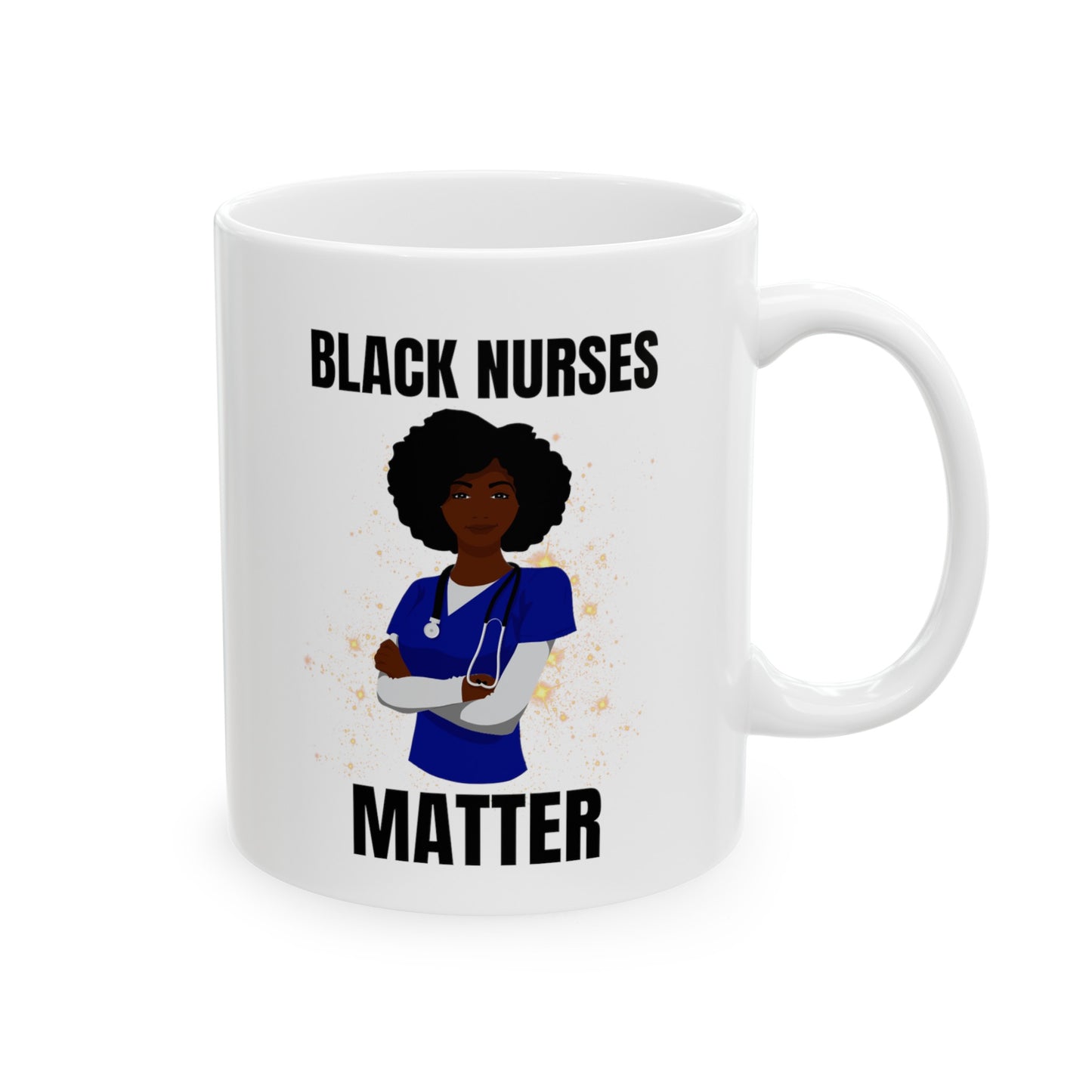 Black Nurses Matter Mug