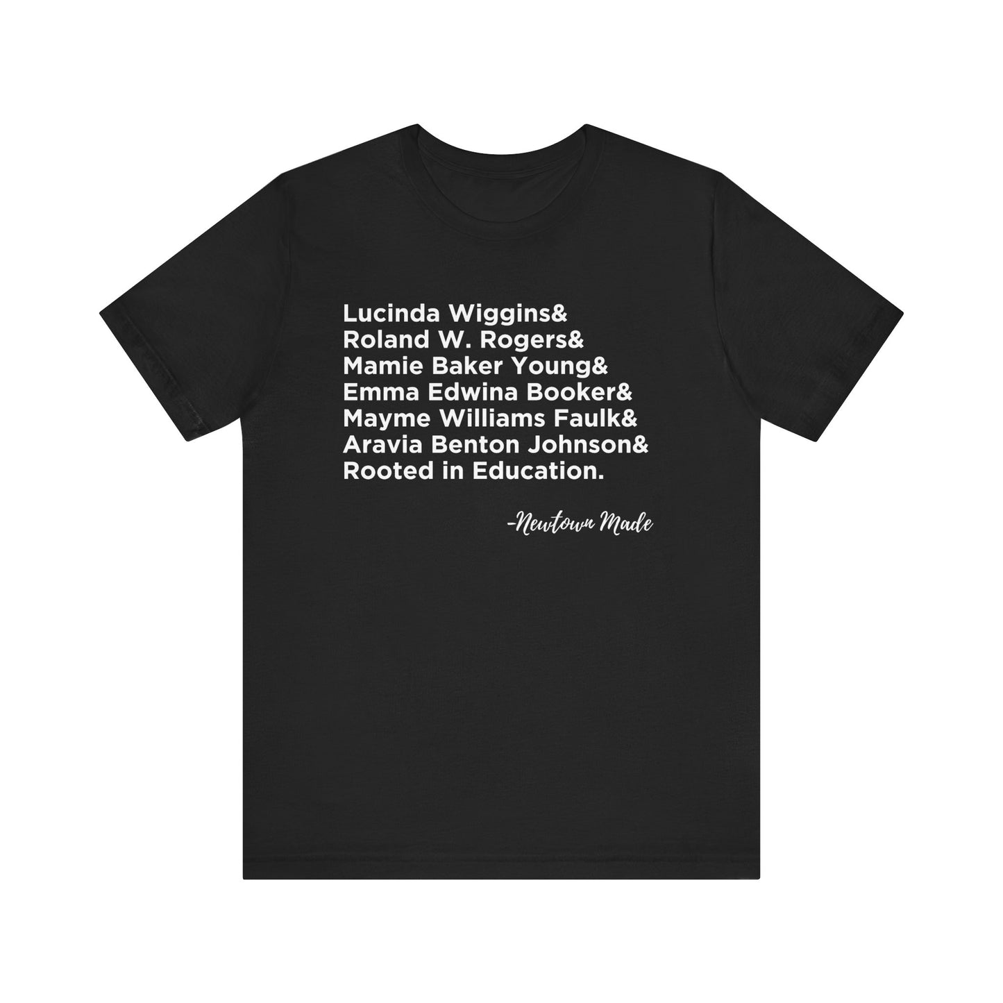 Rooted In Education (Unisex Jersey Short Sleeve Tee)