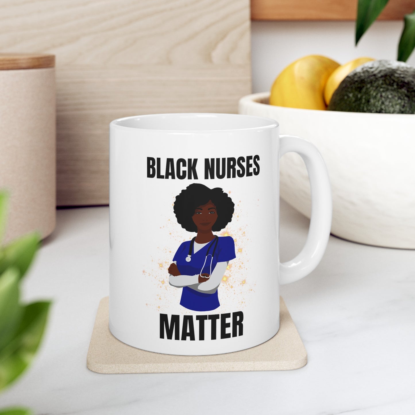 Black Nurses Matter Mug